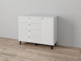 Комод «Катрин-13» (белый/белый снег) в Витиме - vitim.mebel-nsk.ru | фото