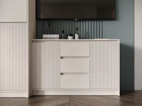 Комод КМ-003 Мирен (кашемир/матовая моно керамика) в Витиме - vitim.mebel-nsk.ru | фото
