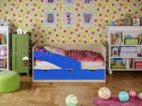 Кровать детская Бабочки 2,0 м в Витиме - vitim.mebel-nsk.ru | фото