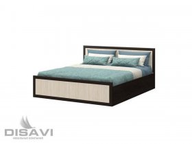 Кровать двуспальная 1,2м Модерн в Витиме - vitim.mebel-nsk.ru | фото
