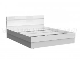 Кровать двуспальная 1,4 м Челси (белый) в Витиме - vitim.mebel-nsk.ru | фото