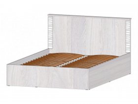 Кровать двуспальная с подъем. мех. 1,4 м Ривьера в Витиме - vitim.mebel-nsk.ru | фото