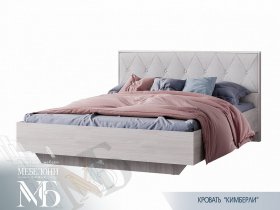 Кровать двуспальная 1,6м Кимберли КР-13 в Витиме - vitim.mebel-nsk.ru | фото