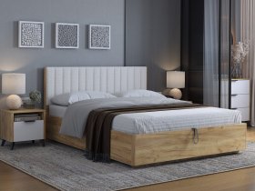 Кровать двуспальная 1,6м Юлия в Витиме - vitim.mebel-nsk.ru | фото