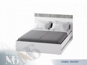 Кровать двуспальная Инстайл КР-04 в Витиме - vitim.mebel-nsk.ru | фото