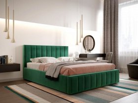 Кровать мягкая 1,4 Вена стандарт, вар.1 в Витиме - vitim.mebel-nsk.ru | фото