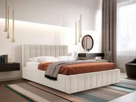 Кровать мягкая 1,4 Вена стандарт, вар.2 в Витиме - vitim.mebel-nsk.ru | фото