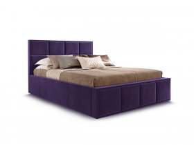 Кровать мягкая 1,6 Октавия стандарт, вар.3 в Витиме - vitim.mebel-nsk.ru | фото