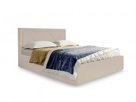 Кровать мягкая 1,6 Сиеста стандарт, вар.2 в Витиме - vitim.mebel-nsk.ru | фото