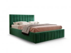 Кровать мягкая 1,6 Вена стандарт, вар.1 в Витиме - vitim.mebel-nsk.ru | фото