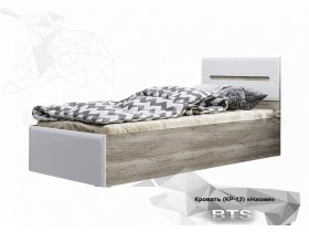 Кровать односпальная Наоми КР-12 в Витиме - vitim.mebel-nsk.ru | фото