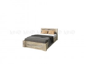 Кровать с ортопед. осн. 1,2м Ривьера в Витиме - vitim.mebel-nsk.ru | фото