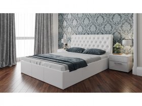 Кровать двуспальная 1,6 м Скарлет тип 1 в Витиме - vitim.mebel-nsk.ru | фото