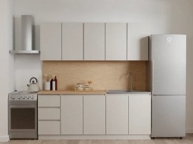 Кухонный гарнитур Мори 2,0 м (сатин) в Витиме - vitim.mebel-nsk.ru | фото