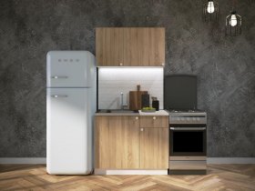 Кухонный гарнитур Ронда 1,0 м в Витиме - vitim.mebel-nsk.ru | фото