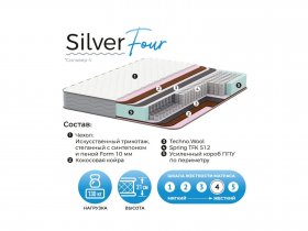 Матрас Silver Four в Витиме - vitim.mebel-nsk.ru | фото