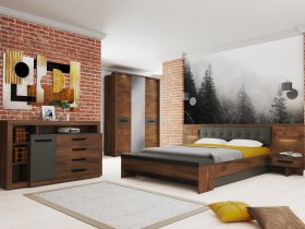 Модульная спальня Глазго в Витиме - vitim.mebel-nsk.ru | фото
