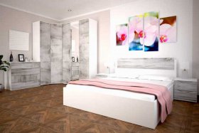 Модульная спальня Сорренто в Витиме - vitim.mebel-nsk.ru | фото