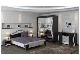 Модульная спальня Верона (Линаура) в Витиме - vitim.mebel-nsk.ru | фото