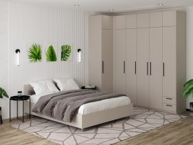 Модульная спальня «Верона» (сатин) в Витиме - vitim.mebel-nsk.ru | фото