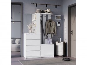 Прихожая Симпл ПР-04 (белый) в Витиме - vitim.mebel-nsk.ru | фото