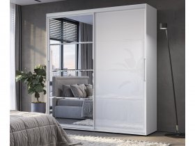 Шкаф-купе Крафт-6 2,0м (белый) в Витиме - vitim.mebel-nsk.ru | фото