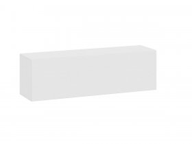 Шкаф навесной «Денвер» (белый текстурный) в Витиме - vitim.mebel-nsk.ru | фото