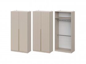Шкаф ШК-100 Эккервуд (меланж) в Витиме - vitim.mebel-nsk.ru | фото