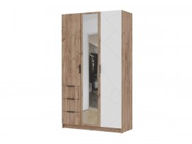 Шкаф трехстворчатый 1200 ШК-03 Орегон в Витиме - vitim.mebel-nsk.ru | фото