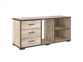 Тумба 1200 Тм075.0 Гермес лофт (дуб крафт серый) в Витиме - vitim.mebel-nsk.ru | фото