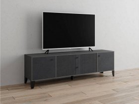 Тумба под ТВ Парус-10 (графит/гранит лофт) в Витиме - vitim.mebel-nsk.ru | фото