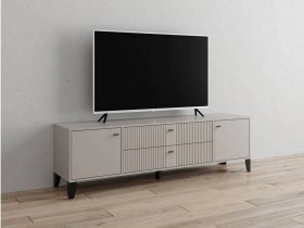 Тумба под ТВ Парус-10 (кашемир/сантьяго софт) в Витиме - vitim.mebel-nsk.ru | фото